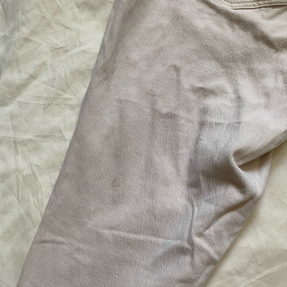 American Eagle Outfitters Plus Size Cream Jogger Pants with‎ Drawstring 16 Short - Picture 8 of 8